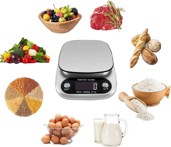 Balance Électronique 10kg Précision 1g en Acier inoxydable